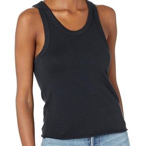 NWT Bandier x Sincerely Jules The Willow Scoop Neck Tank in Black